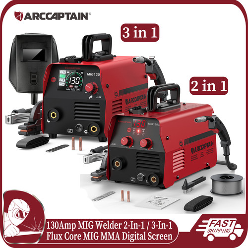 Arccaptain 130amp mig welder - 130amp,
