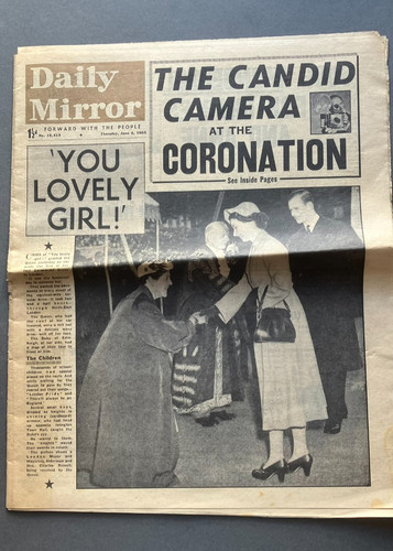 June 4th 1953 - , newspaper