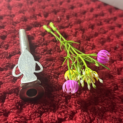 Sterling silver corsage vase - sterling,