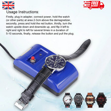 Blue watch demagnetizer - watch,