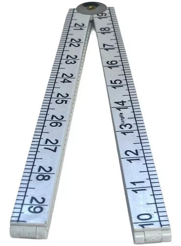 Folding metric imperial ruler - metric,