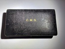 CMG - The Most Distinguished Order of St. Michael & St. George Medal Case Only