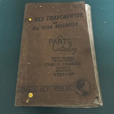 Vintage Caterpillar Parts Book