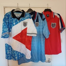 3x England Retro Football