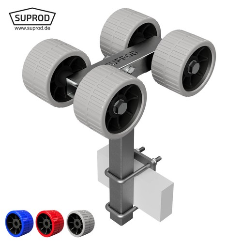 Fold rolls launching trolley - launching,