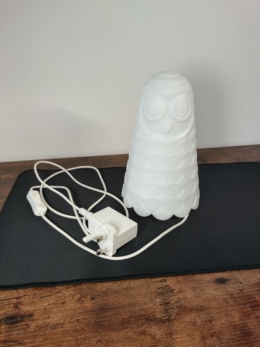 Ikea solbo white owl table - white,