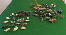 Vintage Metal Lead Animal Collection Hornby J.Hill & Co Britains Etc Job Lot