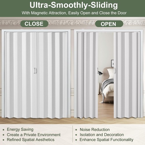 Pvc accordion door - pvc, door,