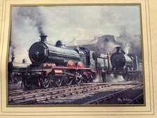 Train Poster Philip D Hawkins