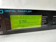 Roland 760 digital sampler - roland, s-760