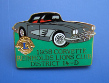 Vintage Enameled Lions Club