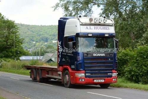 Truck photo 12x8 scania - -,