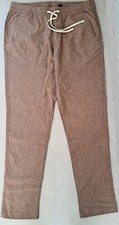 Ex LANDS' END linen blend slim