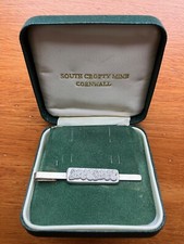 South Crofty Mine Cornwall Hand Crafted Cornish Tin Man's Tie Clip