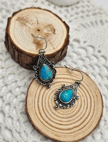 Boho turquoise effect - turquoise,