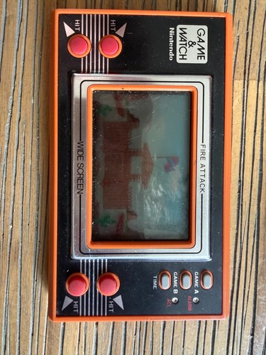 Nintendo game watch fire - nintendo,