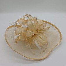 Champagne Gold Fascinator With