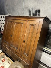 Antique Victorian Pine Linen