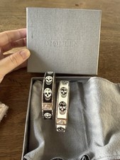 Alexander McQueen skull enamel