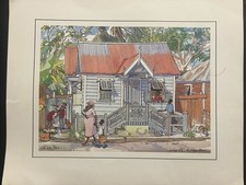 Jill Walker Signed Watercolor