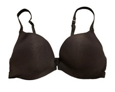 La Senza 32D Moulded Cup Black Push Up Bra ~ Very Good Condition.