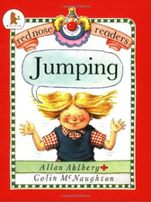 Red nose readers - jumping,