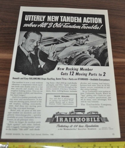 1945 trailmobile trailer truck - 1945,