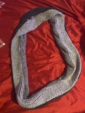 mens grey and black Matalan scarf