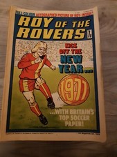 Roy of the Rovers comics 1977