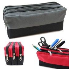 Pencil Case for Boys Children Teenagers Large Sporty 3 Zip School Pencil Cases