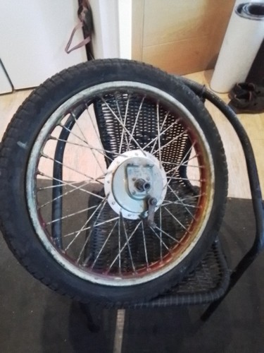 Bsa bantam front - front, wheel