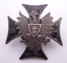 POLAND / POLISH LITHUANIAN - BELARUSIAN FRONT BADGE