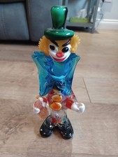 Murano Vintage Glass Clown