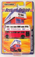 MINT ON SEALED CARD MATCHBOX 08 ROUTEMASTER LONDON BUS 2008 BEST OF BRITISH APP