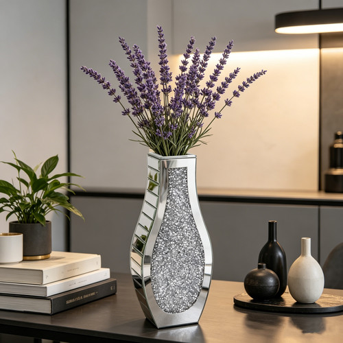 Flower vase mirror finish - flower,