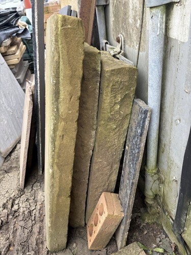 Yorkstone paving pond - yorkstone,