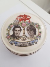 Sadler Royal Wedding 29th july 1981 Commemorative Prince Charles Lady Diana Box