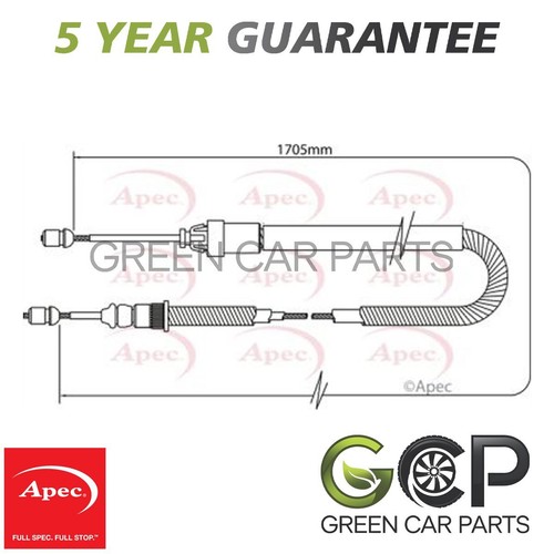 Apec rear hand brake - hand,