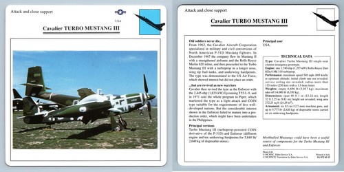 Cavalier turbo mustang iii - cavalier,
