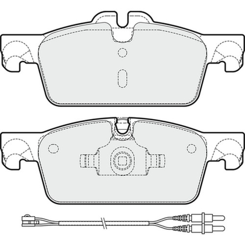 Brake pads set for - pads,