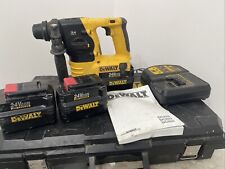 DeWalt DC223KA 24V Cordless SDS Plus Hammer Drill with 3 x 2.0AH Batteries