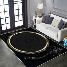 Record Rug,Record Patterned