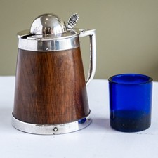 Antique Sterling Silver Wood