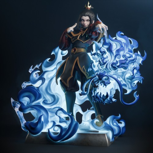 Azula printed resin model - printed,