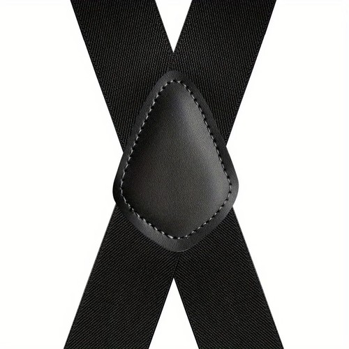 Heavy duty elastic suspenders - elastic,