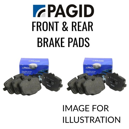 Pagid front rear axle - front, brake