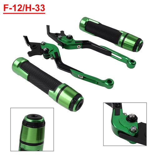 Green brake clutch levers - green,
