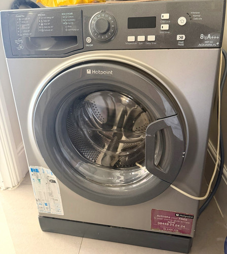 Hotpoint 8kg 1400rpm - , grey