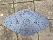 Klargester Manhole Cover and Frame, Cast Iron, 