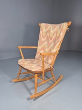 Mid Century Rocking Chair Scandinavian Design 1960s Retro EB10924 MNOR